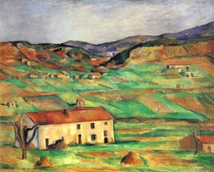 Okolí Gardanne od Paul Cézanne