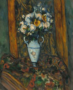 Váza s květinami od Paul Cézanne