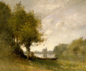 Rybník poblíž Nangis, 1880-95.
