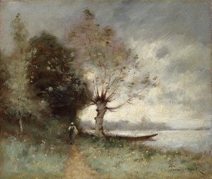 Bank of the Loire near Chouze