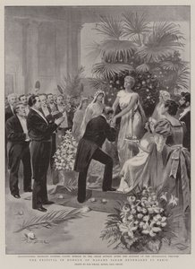Festival na počest Madame Sarah Bernhardt v Paříži