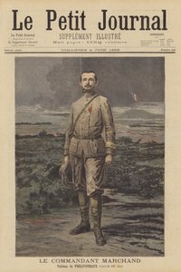 Major Jean-Baptiste Marchand , francouzský voják a průzkumník