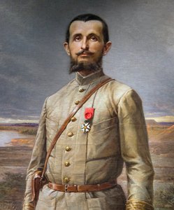 detail obrazu „“Le commandant Marchand““ (Jean Baptiste - Jean-Baptiste Marchand