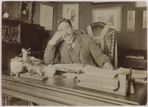 Portrét Maurice Donnay 1859-1945, c. 1890. od Paul Dornac