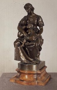 Charita (bronz) od Paul Dubois