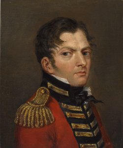 Kapitán Augustus Hartmann, prapor 2. linie, královská německá legie, 1815