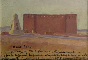 Ermitáž otce Charlese Eugena de Foucauld (1858-1916) v Tamanrasset od Paul Elie Dubois