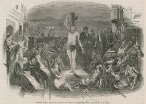 Solomon Eagle káže pokání během moru (rytina) od Paul Falconer Poole