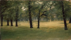 Kensingtonské zahrady, c1890