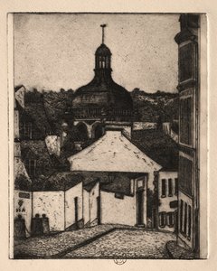 Šest leptů: Notre Dame Street, Pontoise, 1895.