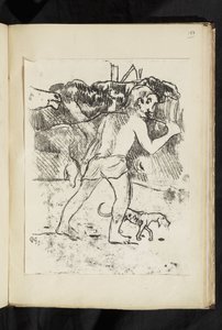 Před a po - Návrat z lovu od Paul Gauguin