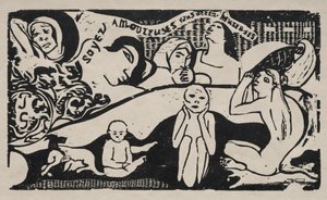 Buďte zamilovaní a budete šťastní. od Paul Gauguin