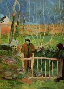Dobrý den, Monsieur Gauguin, kolem roku 1889 (olej na plátně) od Paul Gauguin