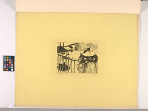 Breton ženy U Plotu od Paul Gauguin