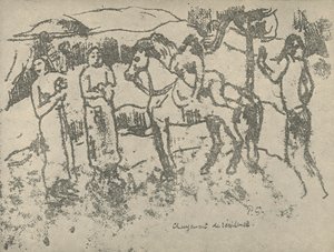 Změna bydliště, 1936 od Paul Gauguin