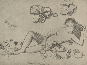 Dekorativní figura, 1936. od Paul Gauguin