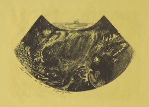 Dramata moře: Sestup do Maelstromu, 1889 od Paul Gauguin