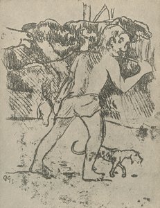 Kresba, 1936 od Paul Gauguin