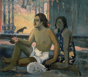 Eiaha Ohipa aneb Tahiťané v jedné místnosti od Paul Gauguin