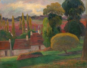 Statek v Bretani. Kolem roku 1894 od Paul Gauguin