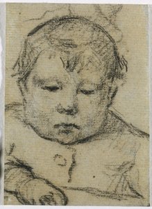 Emil Gauguin jako dítě, pravá ruka vpřed od Paul Gauguin