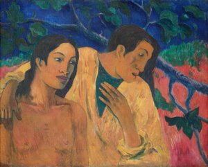 Únik (Tahitská idyla) od Paul Gauguin