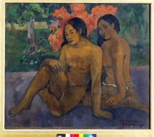 A zlato jejich těla od Paul Gauguin