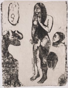Eva, 1898-1899. od Paul Gauguin