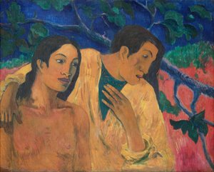 Let Tahitská idyla od Paul Gauguin