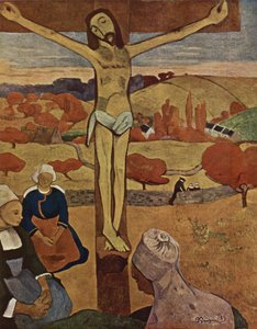 Francouzština:  Le Christ jaune Žlutý Kristus od Paul Gauguin