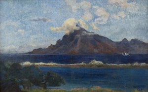 Francouzsky: Paysage de Te vaa od Paul Gauguin