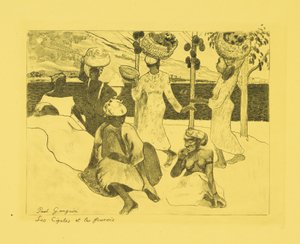 Heuschrecken und Ameisen: Ein Souvenir aus Martinique od Paul Gauguin