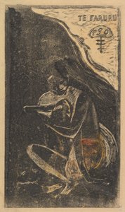 Here We Make Love Te Faruru, z vůně Noa Noa, 1893-94. od Paul Gauguin