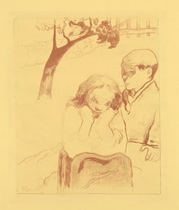 Lidská bída od Paul Gauguin
