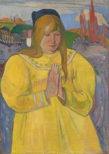 Mladá křesťanská dívka. 1984 od Paul Gauguin
