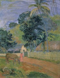 Krajina od Paul Gauguin