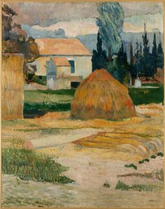 Krajina poblíž Arles od Paul Gauguin