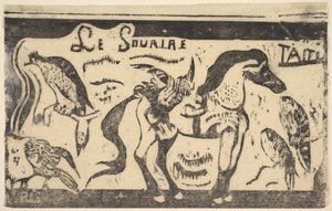 The Smile, Tahiti Smile, Tahiti, prosinec 1899. od Paul Gauguin