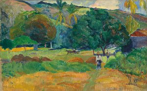 Údolí, 1892 od Paul Gauguin