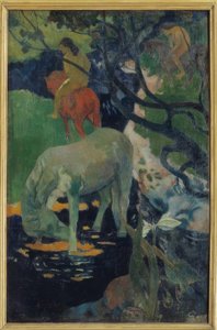 Bílý kůň od Paul Gauguin