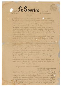 Le sourire: Journal sérieux, 13. října 1899 od Paul Gauguin