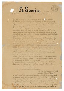 Le sourire: Journal sérieux, 13. října 1899 od Paul Gauguin