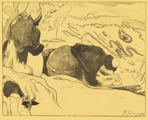 Die Wäscherinnen od Paul Gauguin