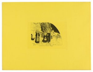 Dramata moře: Bretaň ze Suity Volpini od Paul Gauguin