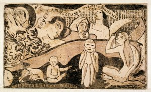 Miluj a budeš šťastný od Paul Gauguin