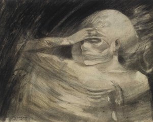 Madame La Mort, 1890-1891. od Paul Gauguin