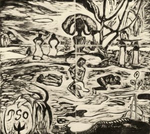 Boží teplo od Paul Gauguin