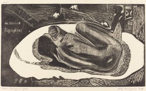 Manoa Tupapau (Straší ji duch) od Paul Gauguin