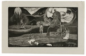 Maruru (Oběty vděčnosti), z Noa Noa Suite od Paul Gauguin