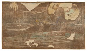 Maruru (Oběti vděčnosti), ze suity Noa Noa od Paul Gauguin